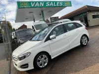Used Mercedes B200 Premium Plus 2016 White Hatchback