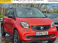 Used Smart ForFour Prime 71 HP (52 kW) 2016 Red Hatchback