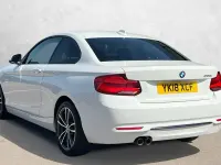 Used BMW 220 Sport Line 2018 White Coupe