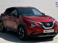 Used Nissan Juke N-Connecta 114 HP (83 kW) 2023 Red SUV