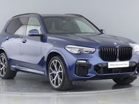 Used BMW X5 M Sport 394 HP (289 kW) 2021 Blue SUV