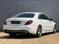 Used Mercedes S350 AMG line 2019 White Sedan