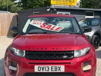 Used Land Rover Range Rover evoque Dynamic 187 HP (137 kW) 2013 Red SUV