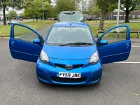 Used Toyota Aygo 2009 Blue Hatchback