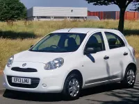 Used Nissan Micra Visia 2013 White Hatchback