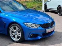 Used BMW 420 M Sport 2014 Blue Cabriolet