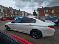 Used BMW 520 Sport Line 2017 White Sedan