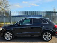 Usado Audi Q3 S-line plus 150 CV (110 kW) 2016 Negro SUV