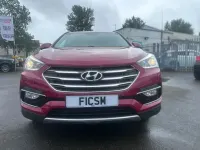 Used Hyundai Santa Fe Premium 197 HP (144 kW) 2017 Red SUV