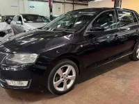 Used Skoda Rapid SE 105 HP (77 kW) 2015 Black Hatchback