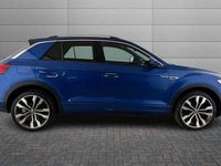 Used VW T-Roc R-line 150 HP (110 kW) 2021 Blue SUV