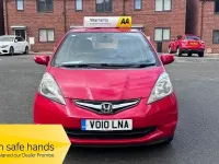 Begagnad Honda Jazz SI 2010 Röd Halvkombi