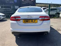 Used Jaguar XF Luxury 2015 White Sedan