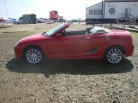 Used MG TF 135 HP (99 kW) 2004 Red Cabriolet