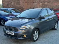 Begagnad Ford Ka Plus Zetec 85 HK (62 kW) 2017 Grå Halvkombi