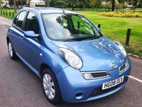 Begagnad Nissan Micra Acenta+ 79 HK (58 kW) 2008 Blå Halvkombi