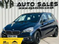 Used BMW 218 Luxury Line 136 HP (100 kW) 2014 Blue Estate
