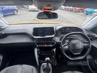 Used Peugeot 208 Allure 75 HP (55 kW) 2021 Yellow Hatchback