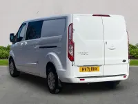 Used Ford Transit Custom Limited 130 HP (95 kW) 2021 White Van