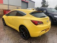 Used Vauxhall Astra GTC SRi 2012 Yellow Hatchback