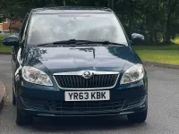 Used Skoda Fabia SE 2013 Blue Hatchback