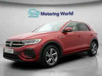 Used VW T-Roc R-line 150 HP (110 kW) 2022 Red SUV