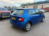 Used Skoda Fabia SE 60 HP (44 kW) 2020 Blue Hatchback