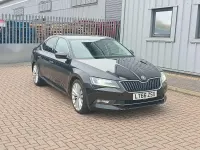 Used Skoda Superb SE L Executive 280 HP (205 kW) 2016 Black Hatchback