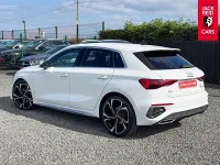 Used Audi A3 S-Line 184 HP (135 kW) 2020 White Sedan