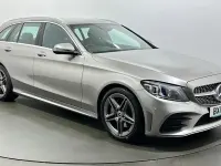 Used Mercedes C200 AMG Line Premium 184 HP (135 kW) 2019 Silver Estate