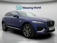 Used Jaguar F-Pace R-Dynamic 204 HP (150 kW) 2021 Blue SUV