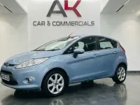 Used Ford Fiesta Zetec 82 HP (60 kW) 2009 Blue Hatchback