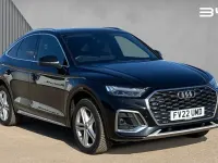 Used Audi Q5 S-Line 204 HP (150 kW) 2022 Black SUV