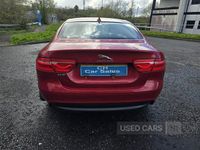 Used Jaguar XE Prestige 163 HP (119 kW) 2015 Red Sedan