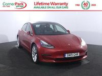 Used Tesla Model 3 Long Range AWD 254 kW (346 HP) 2019 Red Sedan