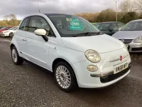 Occasion Fiat 500 Lounge 69 ch (50 kW) 2008 Bleue Citadine