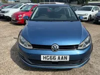 Used VW Golf VII GT 150 HP (110 kW) 2016 Blue Hatchback