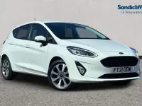 Begagnad Ford Fiesta Trend 125 HK (91 kW) 2021 Vit Halvkombi