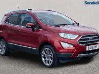 Used Ford Ecosport Titanium 125 HP (91 kW) 2018 Red SUV