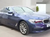 Used BMW 520 Comfort Edition 2018 Blue Sedan