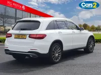 Begagnad Mercedes GLC220 AMG line 2018 Vit Kombi
