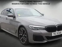 Used BMW 520 M Sport 2022 Bernina grey amber effect metallic Sedan