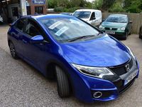 Begagnad Honda Civic SE Plus 2016 Blå Halvkombi