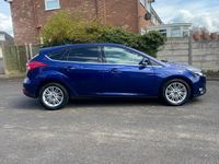 Used Ford Focus Zetec 2017 Blue Hatchback