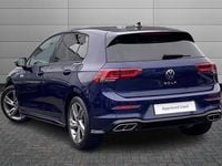 Used VW Golf VII R-line 150 HP (110 kW) 2021 Blue Hatchback
