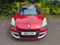 Used Renault Scénic III Dynamique 110 HP (80 kW) 2011 Red MPV