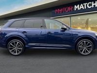 Used Audi Q7 Black Edition 2020 Blue SUV
