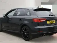 Used Audi A3 Sportback Black Edition 150 HP (110 kW) 2017 Black Hatchback