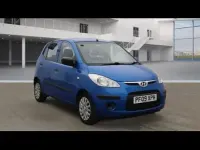Used Hyundai i10 Classic 77 HP (56 kW) 2009 Blue Hatchback