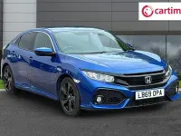 Używany Honda Civic SR 126 KM (92 kW) 2019 Niebieski Hatchback